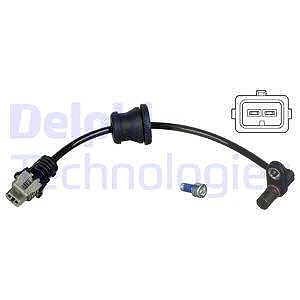 Delphi ABS Sensor Hinterachse [Hersteller-Nr. SS20318] für Chevrolet, Opel von Delphi