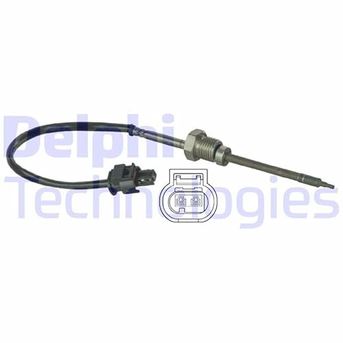 Delphi TS30049 Auspuff Gas Temperatur Sensor, 170mm Länge von Delphi