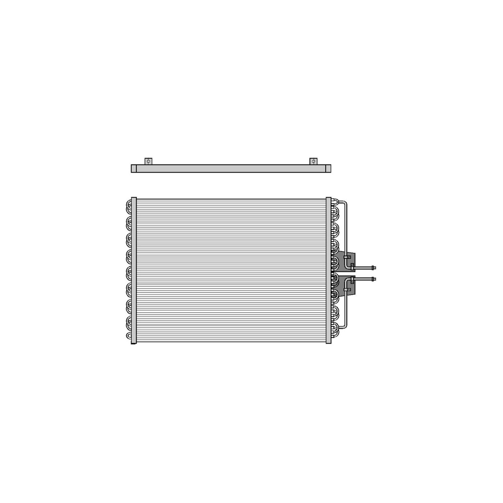 Delphi TSP0225061 Kondensator, Klimaanlage von Delphi