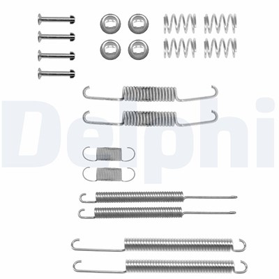 Delphi Zubehörsatz, Bremsbacken [Hersteller-Nr. LY1098] für Audi, VW von Delphi