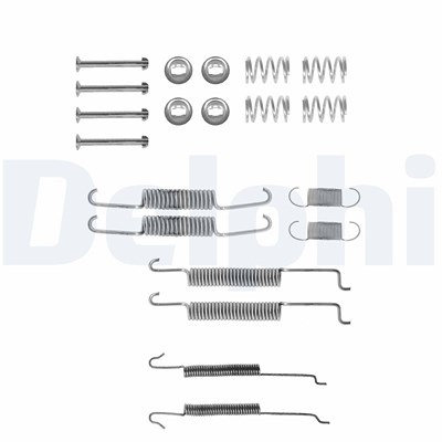 Delphi Zubehörsatz, Bremsbacken [Hersteller-Nr. LY1121] für Audi, Seat, Skoda, VW von Delphi