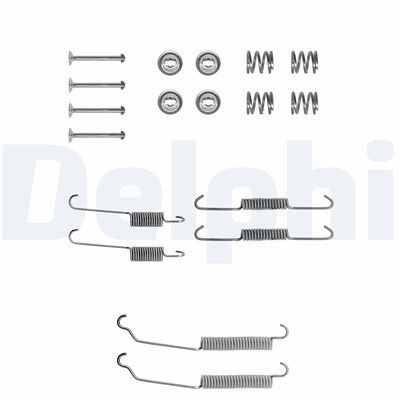 Delphi Zubehörsatz, Bremsbacken [Hersteller-Nr. LY1129] für Citroën, Peugeot von Delphi