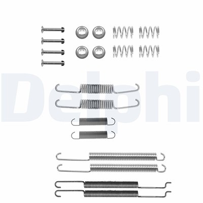 Delphi Zubehörsatz, Bremsbacken [Hersteller-Nr. LY1182] für Audi, Seat, VW von Delphi