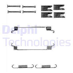 Delphi Zubehörsatz, Bremsbacken [Hersteller-Nr. LY1342] für Citroën, Fiat, Lancia, Mazda, Opel, Peugeot, Piaggio, Vauxhall von Delphi