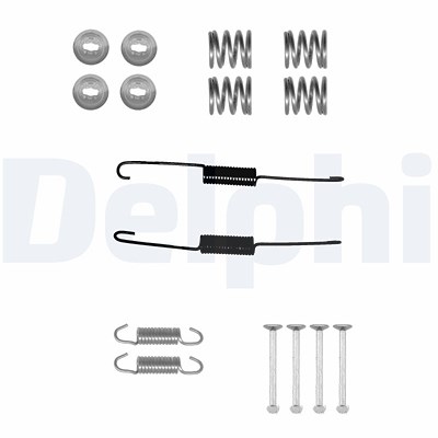 Delphi Zubehörsatz, Bremsbacken [Hersteller-Nr. LY1353] für Toyota von Delphi