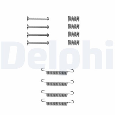 Delphi Zubehörsatz, Feststellbremsbacken [Hersteller-Nr. LY1115] für Opel, Vauxhall von Delphi