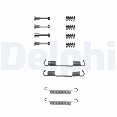 Delphi Zubehörsatz, Feststellbremsbacken [Hersteller-Nr. LY1194] für Audi, BMW von Delphi