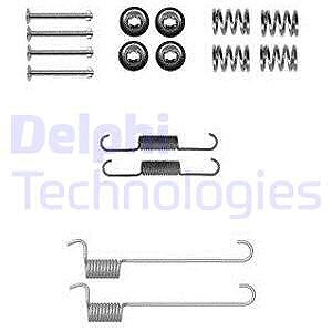 Delphi Zubehörsatz, Feststellbremsbacken [Hersteller-Nr. LY1379] für Nissan von Delphi