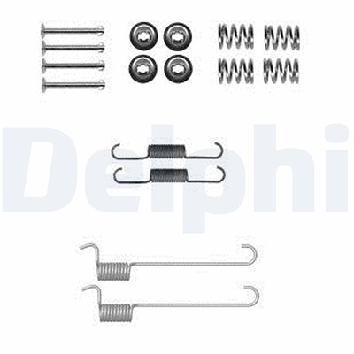 Delphi Zubehörsatz, Feststellbremsbacken [Hersteller-Nr. LY1379] für Nissan von Delphi