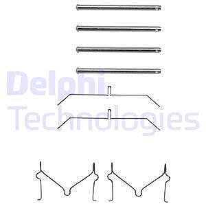 Delphi Zubehörsatz, Scheibenbremsbelag [Hersteller-Nr. LX0145] für Toyota, VW von Delphi