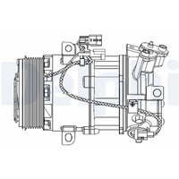 Klimakompressor DELPHI KLIMA CS20550 von Delphi