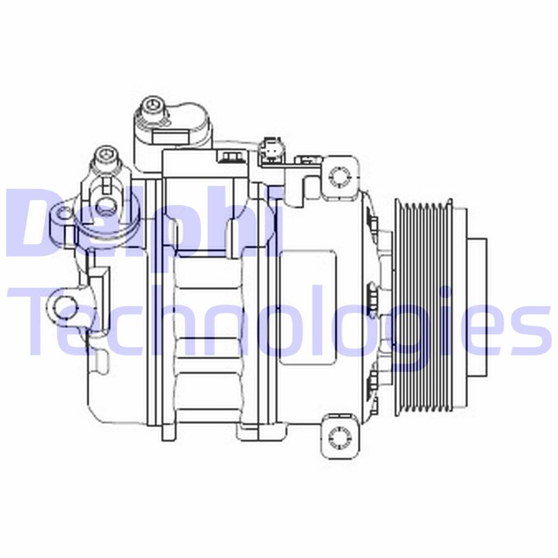 Kompressor, Klimaanlage Delphi CS20479 von Delphi