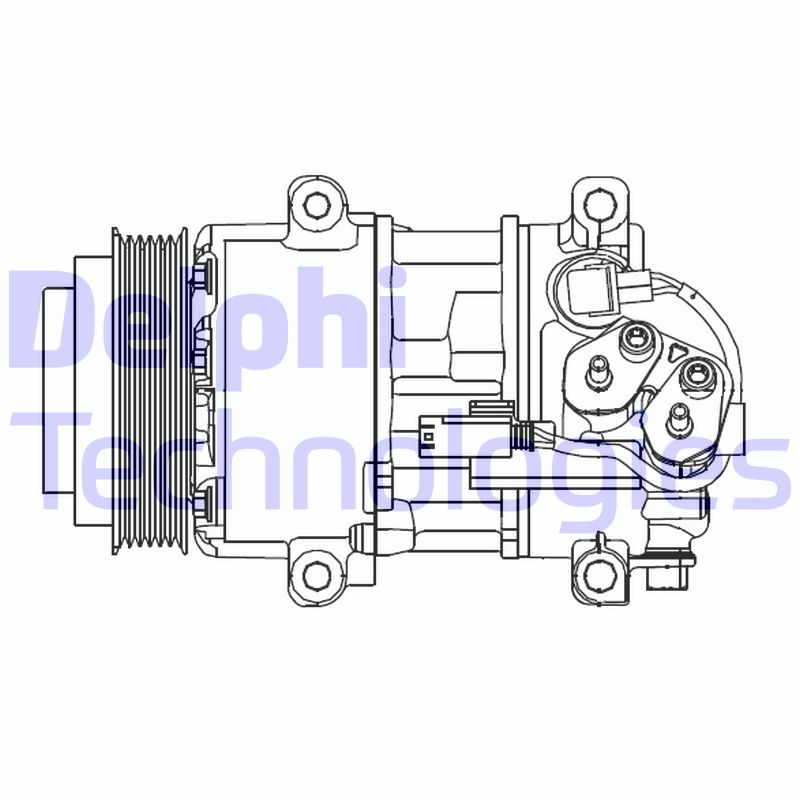 Kompressor, Klimaanlage Delphi CS20499 von Delphi