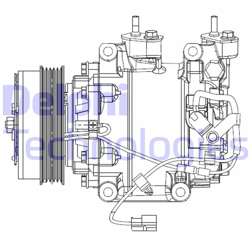 Kompressor, Klimaanlage Delphi CS20510 von Delphi