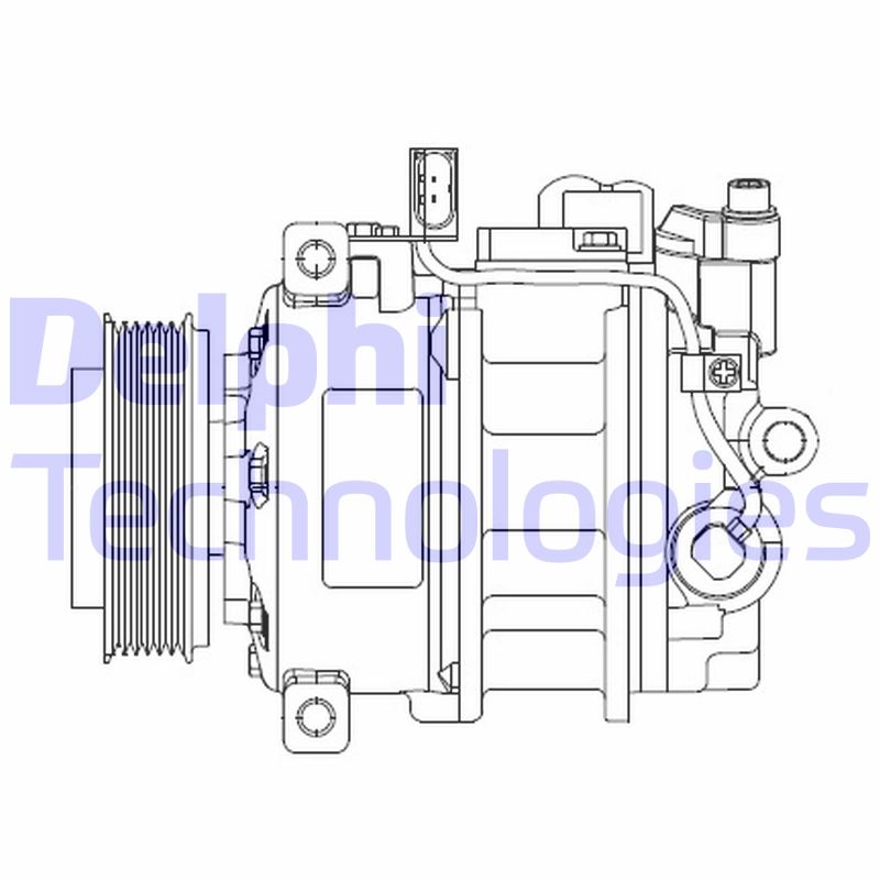 Kompressor, Klimaanlage Delphi CS20522 von Delphi