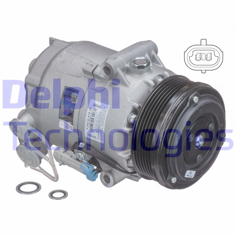 Kompressor, Klimaanlage Delphi TSP0155931 von Delphi