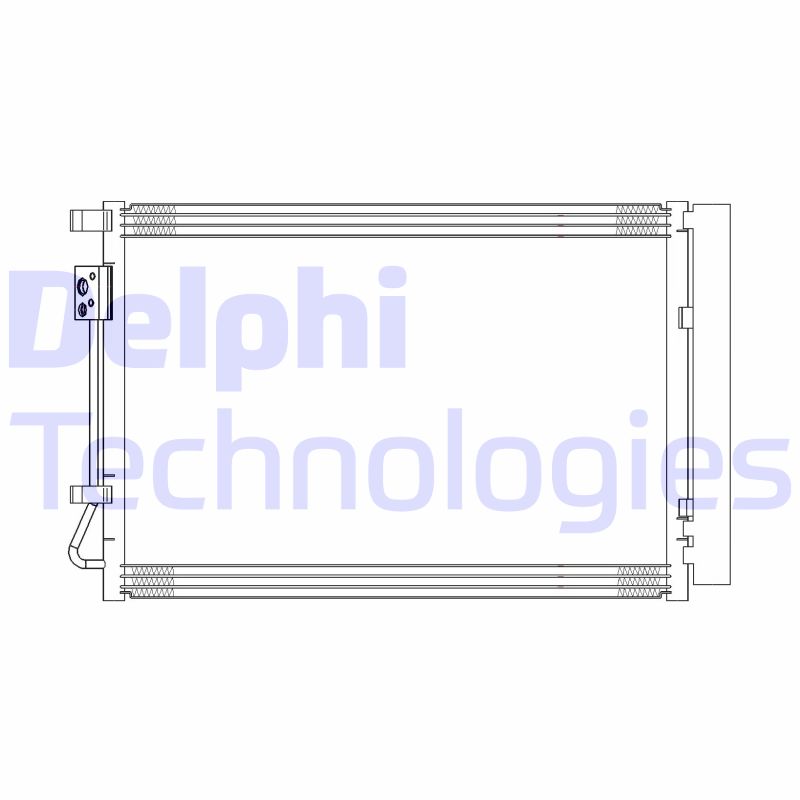 Kondensator, Klimaanlage Delphi CF20314 von Delphi