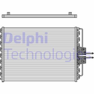 Kondensator, Klimaanlage Delphi TSP0225061 von Delphi