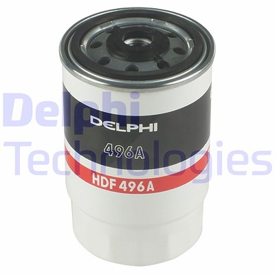 Delphi Kraftstofffilter [Hersteller-Nr. HDF496] für Alfa Romeo, Aro, Audi, Austin, Bedford, BMW, Citroën, Daihatsu, Fiat, Ford, Innocenti, Iveco, Jeep von Delphi