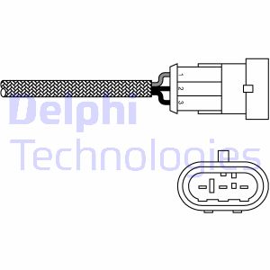 Lambdasonde Delphi ES10971-12B1 von Delphi