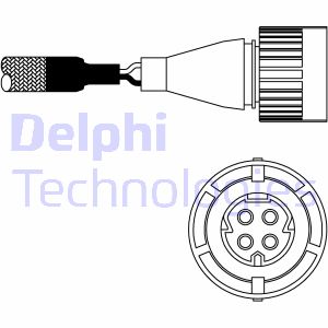 Lambdasonde Delphi ES10986-12B1 von Delphi