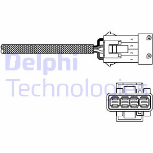 Lambdasonde Delphi ES20255-12B1 von Delphi