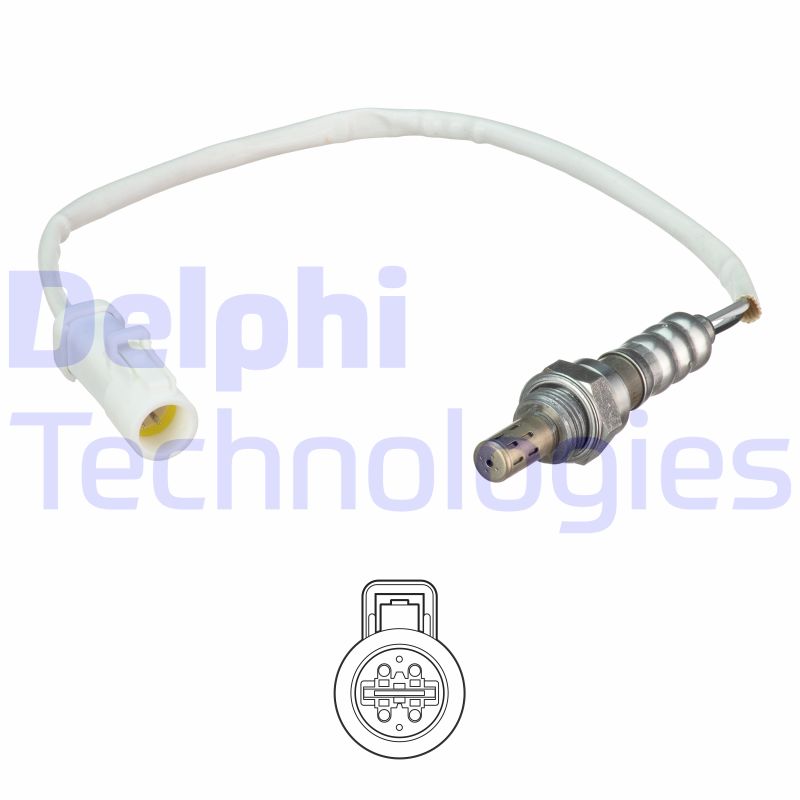 Lambdasonde Delphi ES21087-12B1 von Delphi