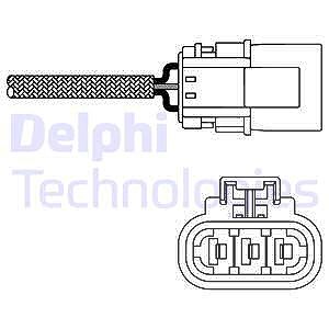 Delphi Lambdasonde [Hersteller-Nr. ES10456-12B1] für Ford, Nissan von Delphi