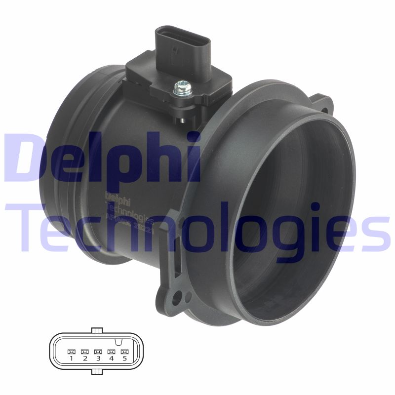 Luftmassenmesser Delphi AF10406-12B1 von Delphi