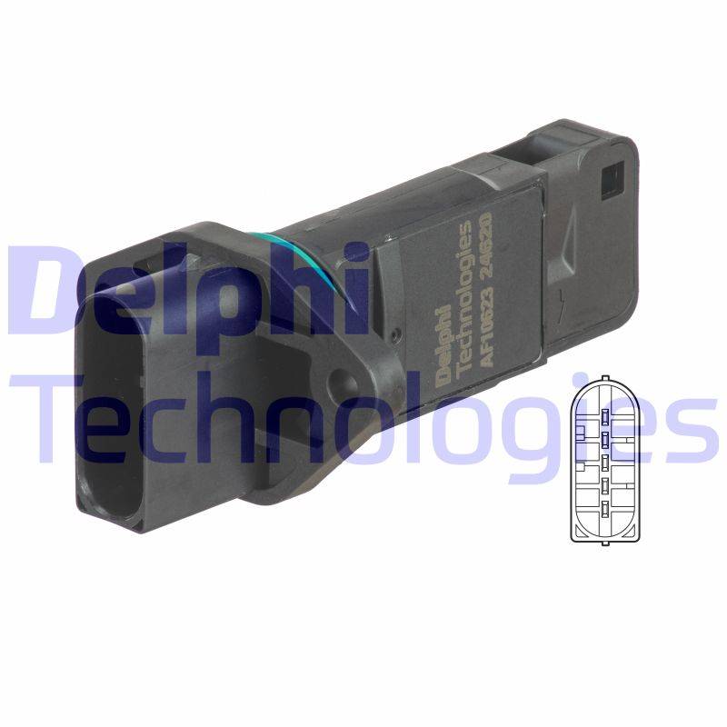 Luftmassenmesser Delphi AF10623-12B1 von Delphi