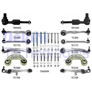 Delphi Reparatursatz, Querlenker [Hersteller-Nr. TC1300KIT] für Audi, VW von Delphi