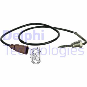 Sensor, Abgastemperatur Delphi TS30037 von Delphi