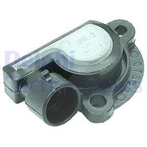 Delphi Sensor, Drosselklappenstellung [Hersteller-Nr. SS10429-12B1] für Opel von Delphi