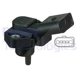 Delphi Sensor, Ladedruck [Hersteller-Nr. PS10127] für Audi, Ford, Seat, Skoda, VW von Delphi