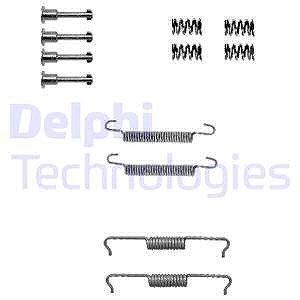 Delphi Zubehörsatz, Feststellbremsbacken [Hersteller-Nr. LY1330] für Audi, BMW, Land Rover, Mercedes-Benz, Porsche, VW von Delphi