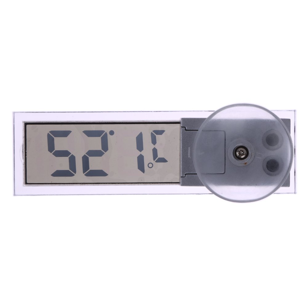 Demiawaking New Osculum Typ LCD Fahrzeug-montiert Saugnapf Digital-Thermometer Celsius Fahrenheit von Demiawaking