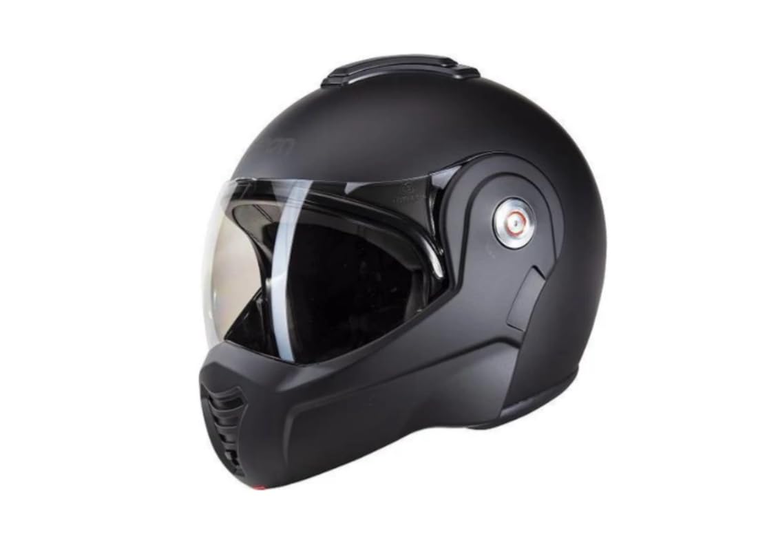 DEMM Speed-Pedelec-Helm 2 - NTA 8776 Geeignet als Fahrrad-Moped-Roller-Moped-Helm - Jethelm mit Visier - Erwachsene - Inkl. Helmtasche von Beon