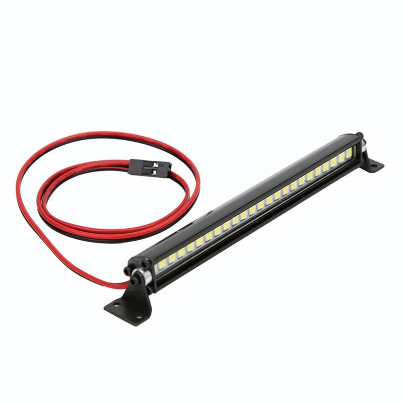 Denash Dachlampen, LED-Lichtleiste, Dachlampen, Dachlampen, für RC-Modellauto (BLACK) von Denash