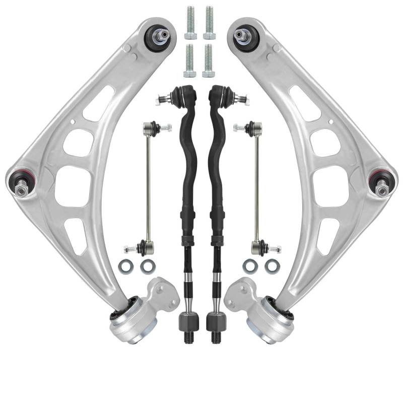 Densieg 6x Reparatursatz, Querlenker 31121094465 31121094466 für 3er E46 Z4 E85 E86 1998-2009 von Densieg