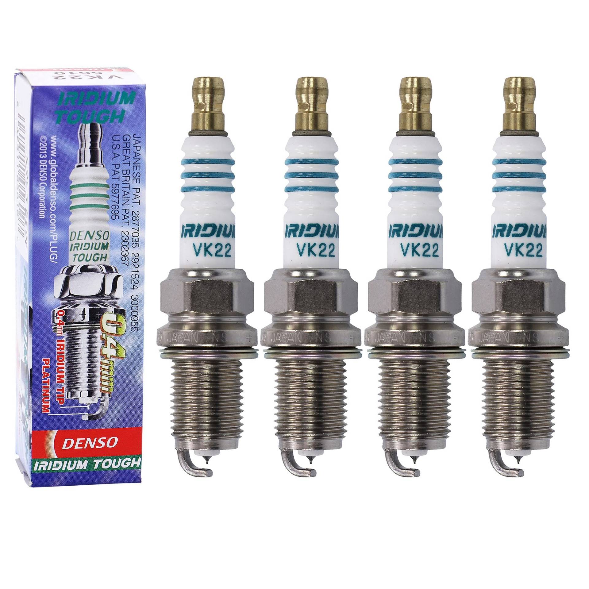 4x Original DENSO Zündkerze ZündkerzenVK22 von Denso