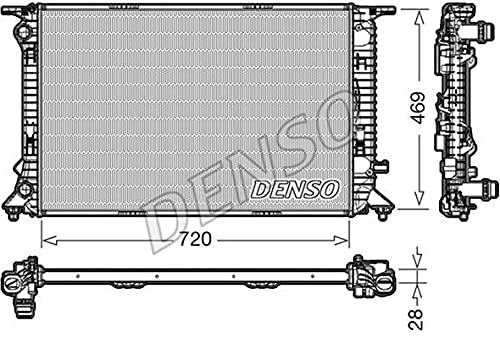 DENSO DRM02022 Kühler von Denso