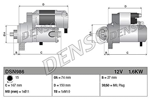 DENSO DSN986 Starter von Denso