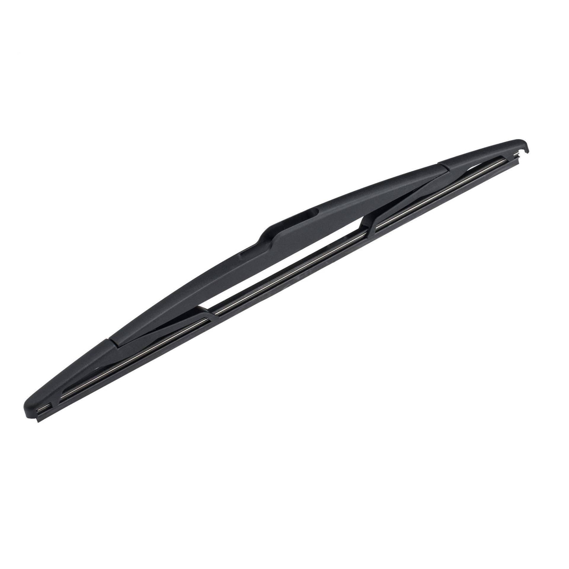 DENSO Flaches Heckscheibenwischerblatt DRD010–350 mm – Premium Ganzjahres-Ersatz-Wischer – direkter RR-Arm – Linkslenker/Rechtslenker von Denso