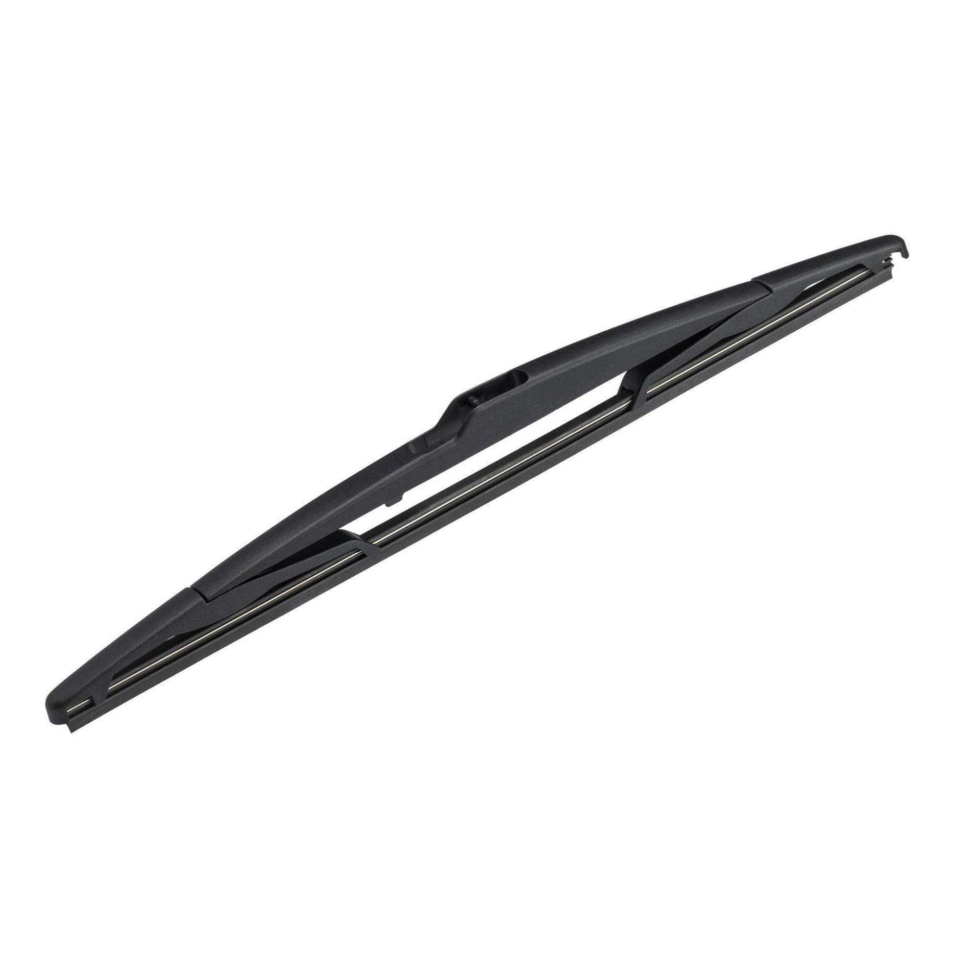 DENSO Flaches Heckscheibenwischerblatt DRD013-350 mm – Premium Ganzjahres-Wischerblätter – Direkter RR-Arm – Linkslenker/Rechtslenker von Denso