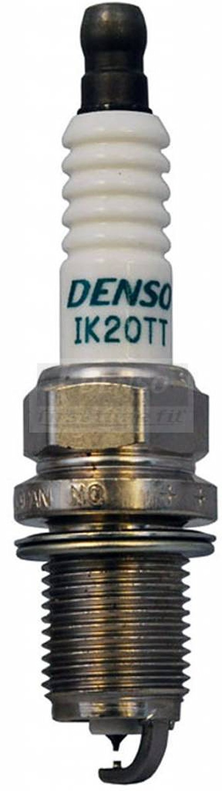 Denso Iridium TT Zündkerzen-Set 4702 Iridium-Kern, 1,0 mm, Spaltgröße IK20TT, 4 Stück von Denso