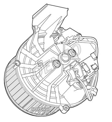 Innenraumgebläse Denso DEA07003 von Denso