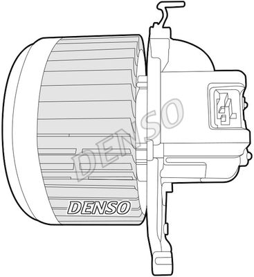 Innenraumgebläse Denso DEA07019 von Denso