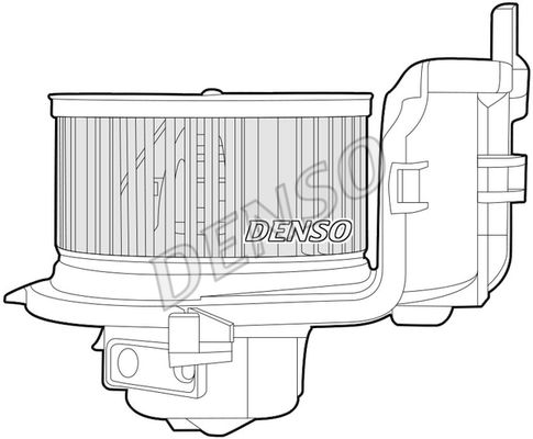 Innenraumgebläse Denso DEA23015 von Denso