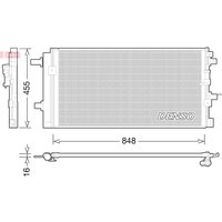 Kondensator, Klimaanlage DENSO DCN02023 von Denso