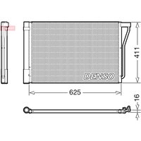 Kondensator, Klimaanlage DENSO DCN05022 von Denso